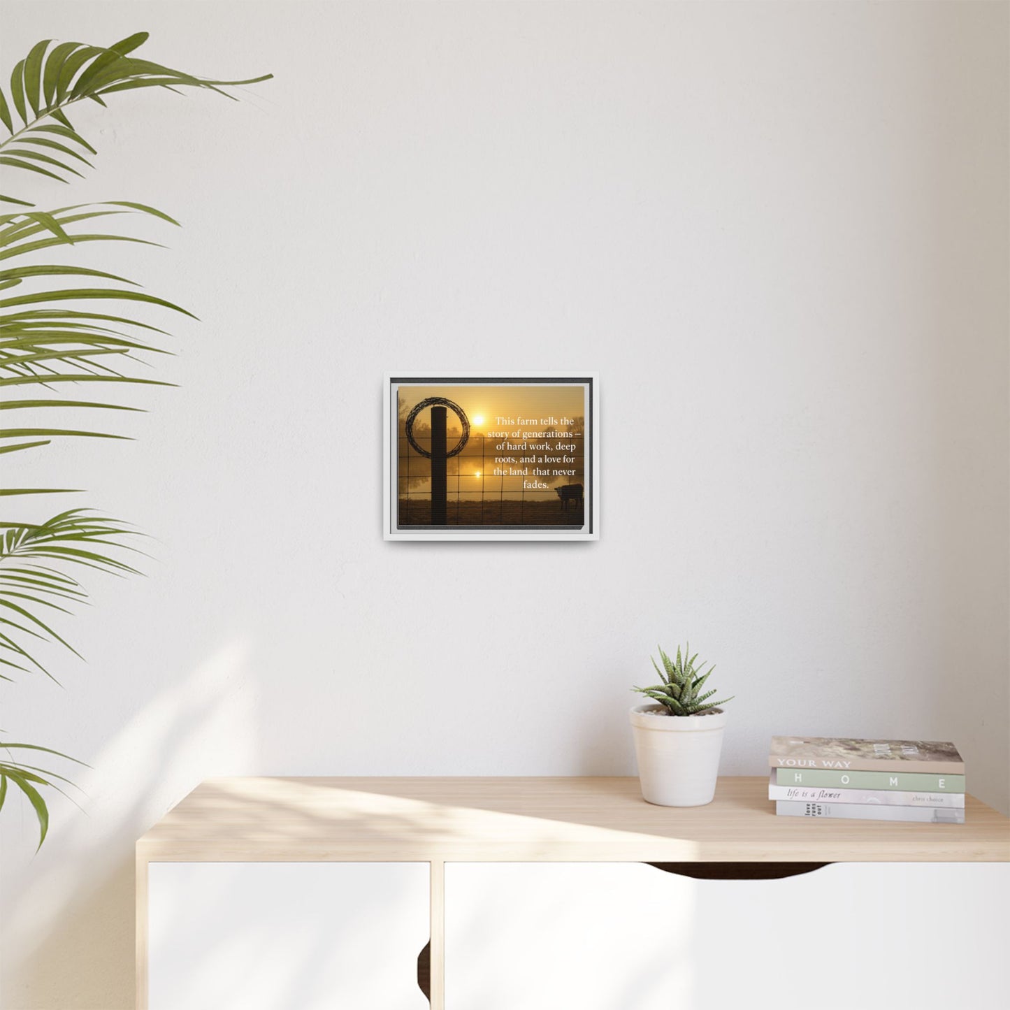 Generations of Farm Life- Rustic Canvas Wall Art