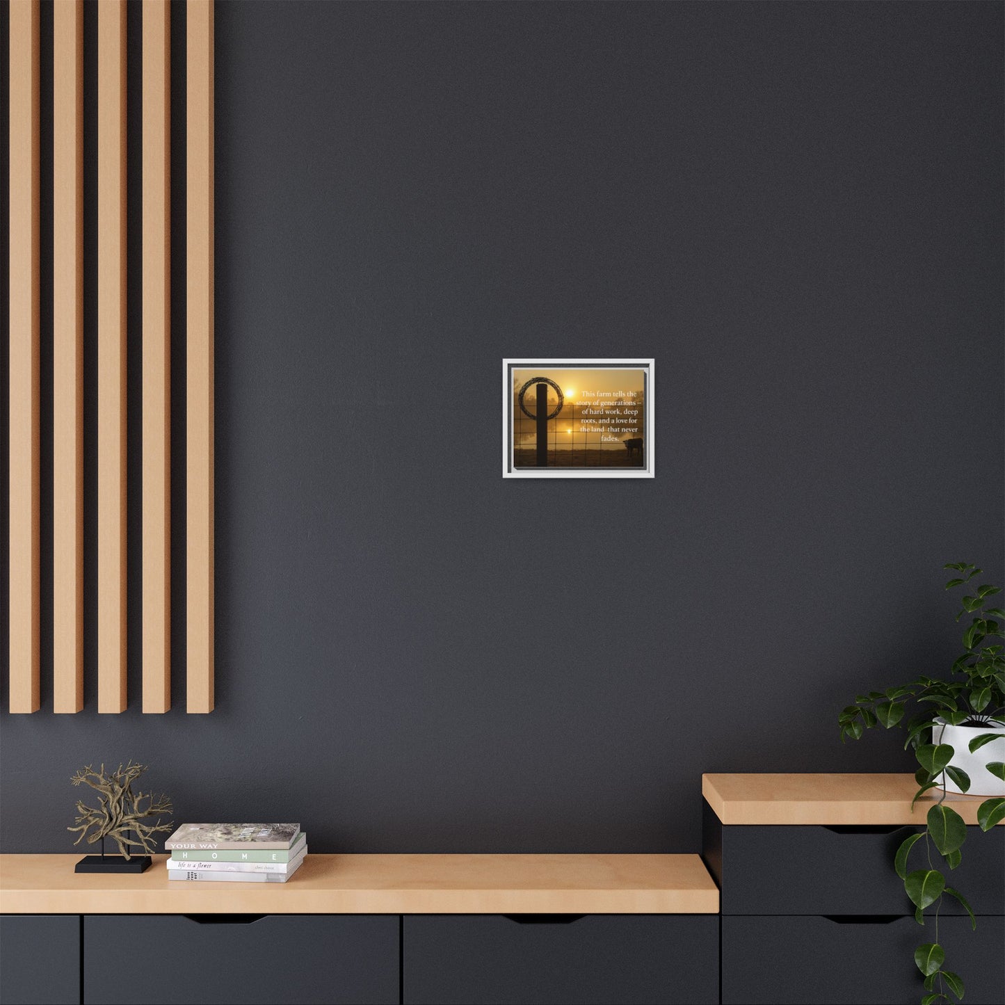 Generations of Farm Life- Rustic Canvas Wall Art