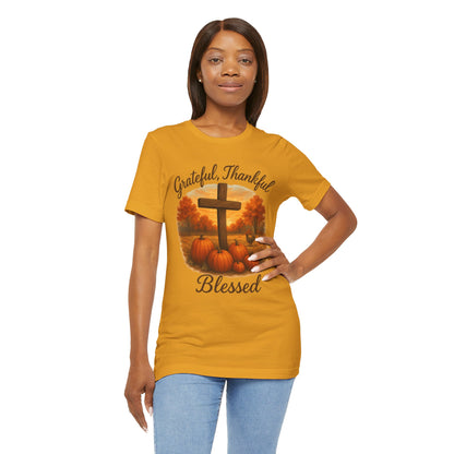 Grateful, Thankful, Blessed Fall Tee