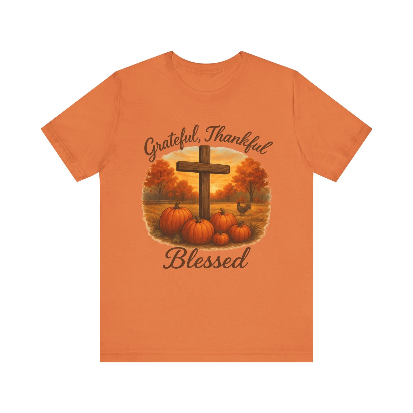 Grateful, Thankful, Blessed Fall Tee