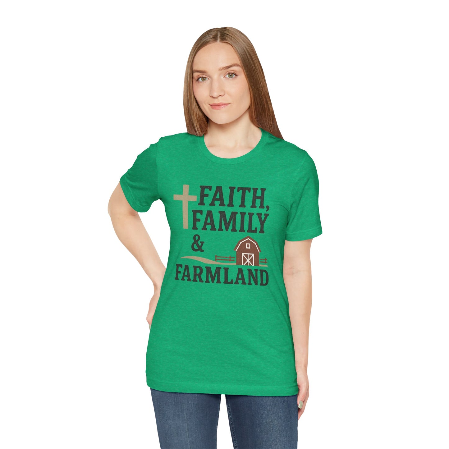 Faith Family Farmland Tee