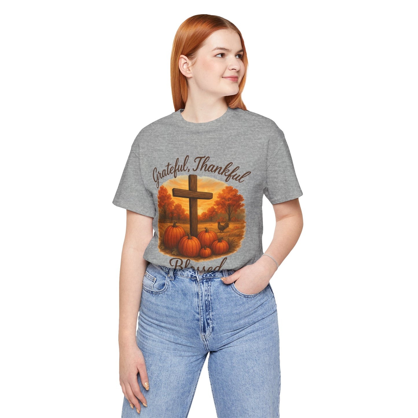 Grateful, Thankful, Blessed Fall Tee