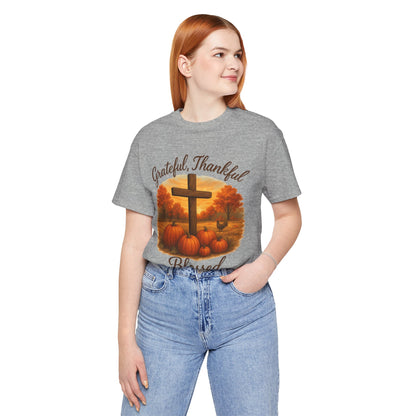 Grateful, Thankful, Blessed Fall Tee
