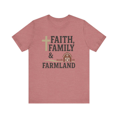 Faith Family Farmland Tee