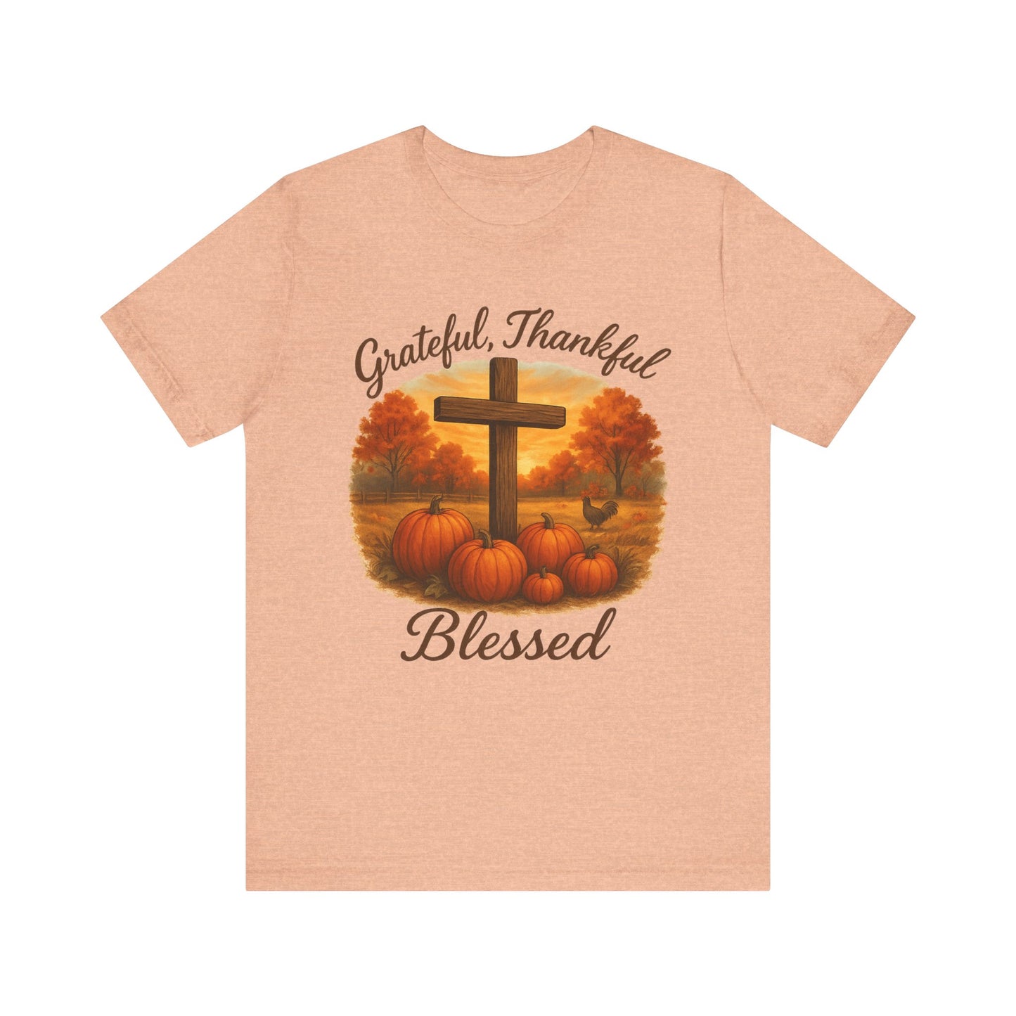 Grateful, Thankful, Blessed Fall Tee