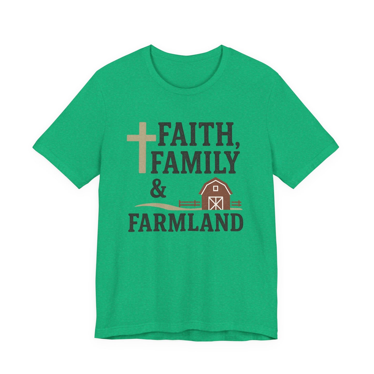 Faith Family Farmland Tee