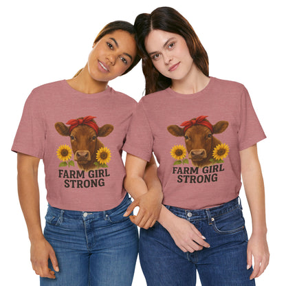 Farm Girl Strong Tee
