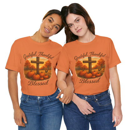 Grateful, Thankful, Blessed Fall Tee