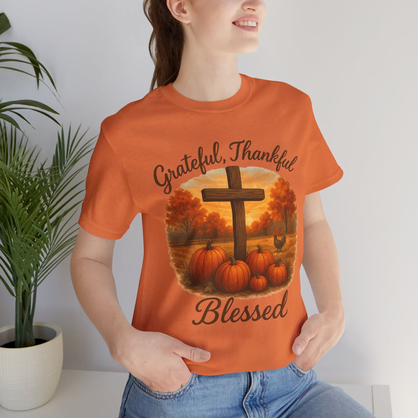 Grateful, Thankful, Blessed Fall Tee