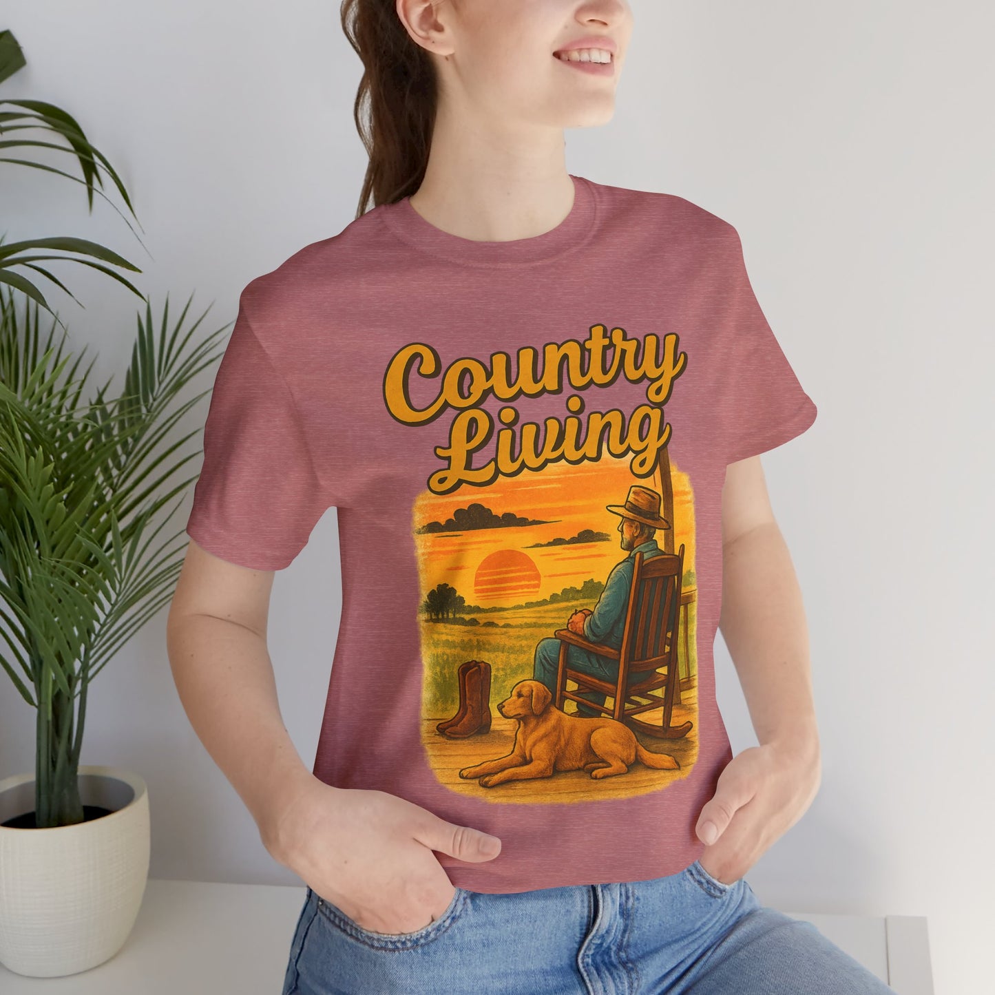 Country Living (Front Porch) Tee