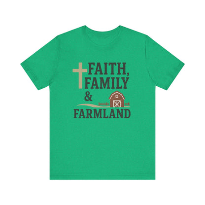 Faith Family Farmland Tee