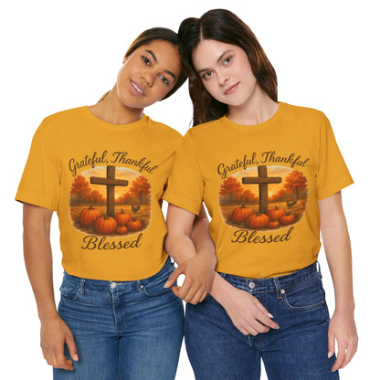 Grateful, Thankful, Blessed Fall Tee