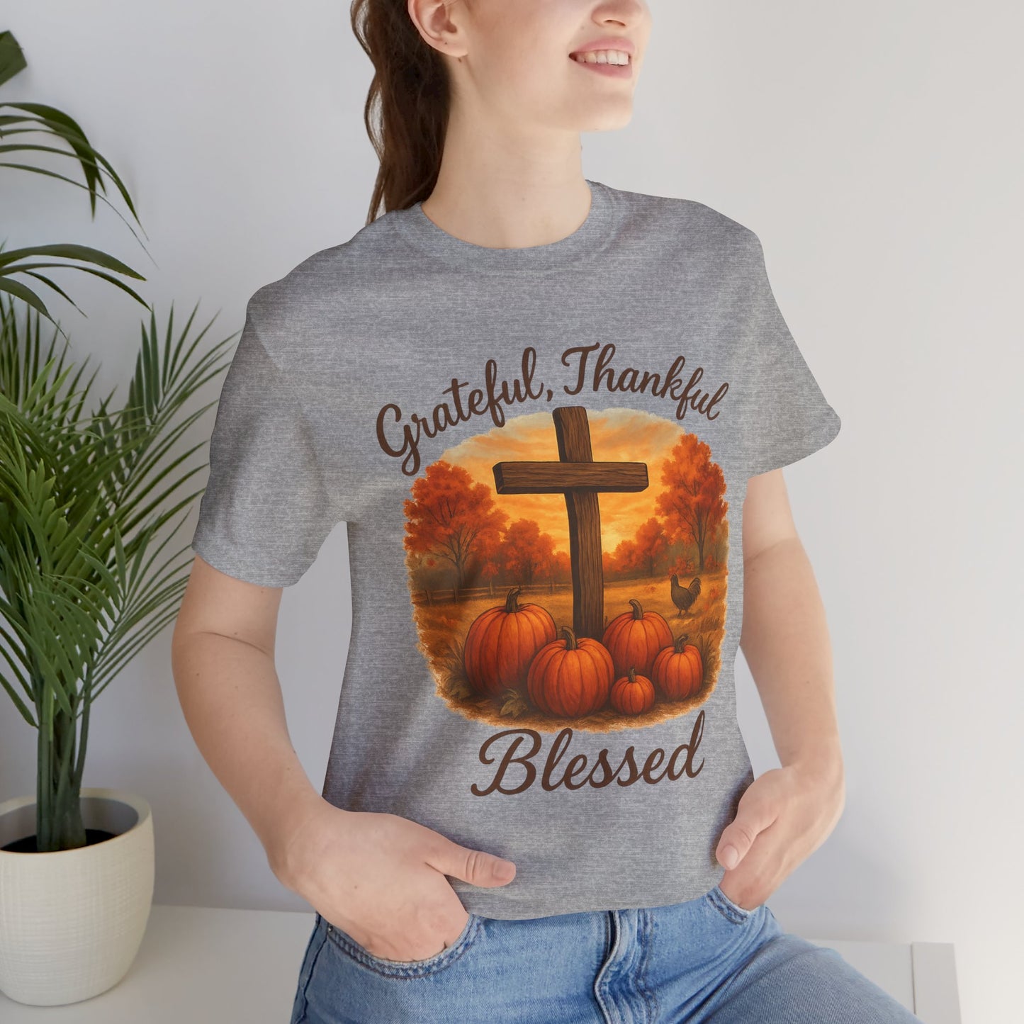 Grateful, Thankful, Blessed Fall Tee