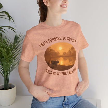 From Sunrise to Sunset Tee