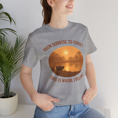 From Sunrise to Sunset Tee