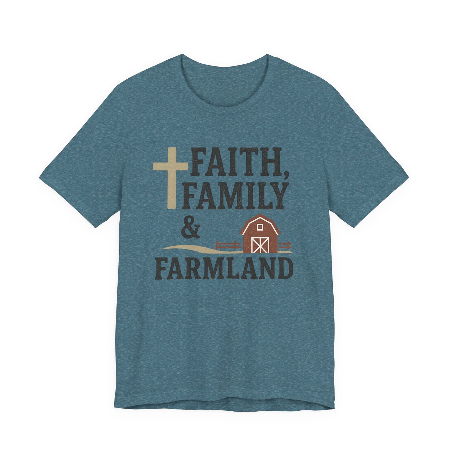 Faith Family Farmland Tee