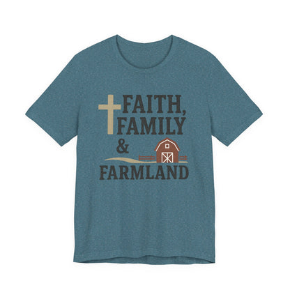 Faith Family Farmland Tee
