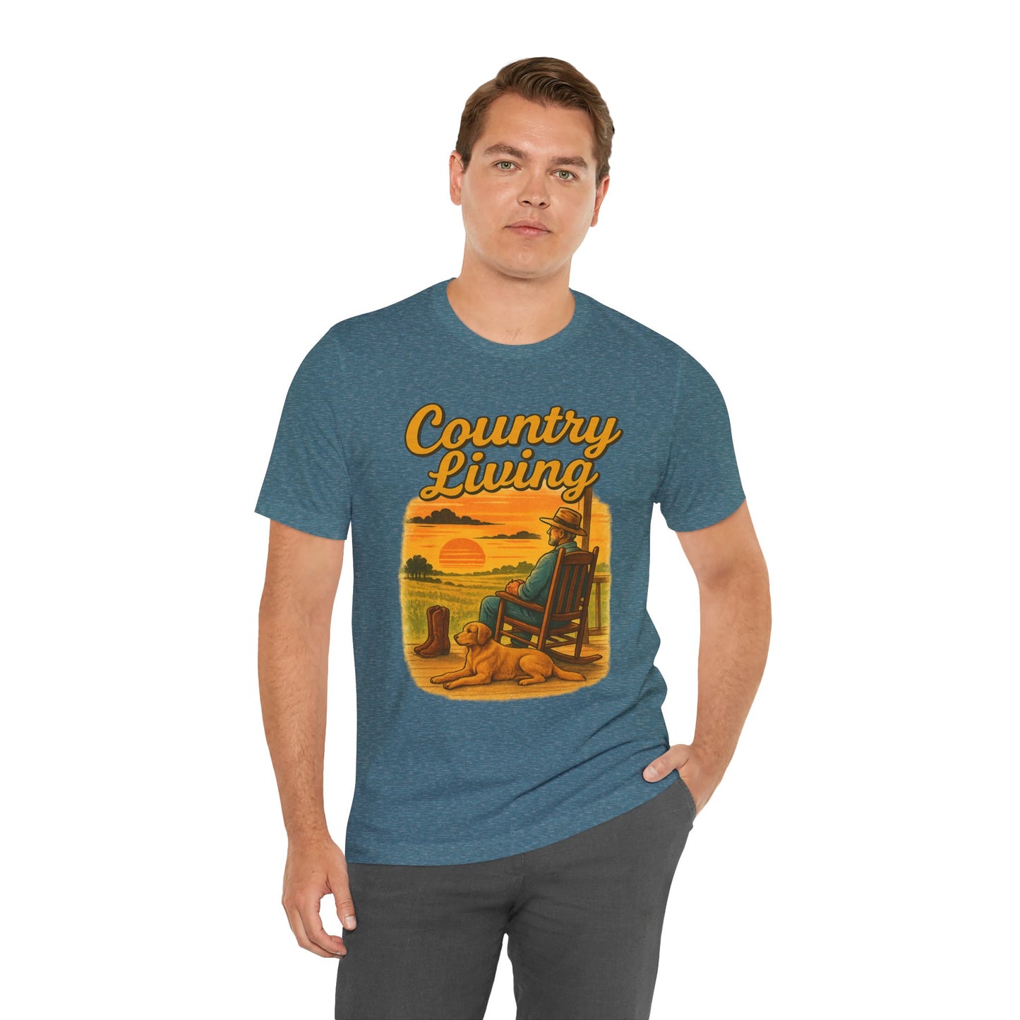 Country Living (Front Porch) Tee