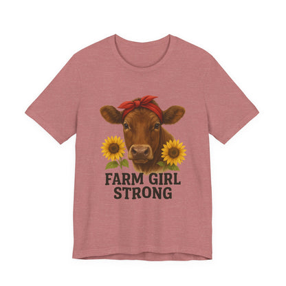 Farm Girl Strong Tee