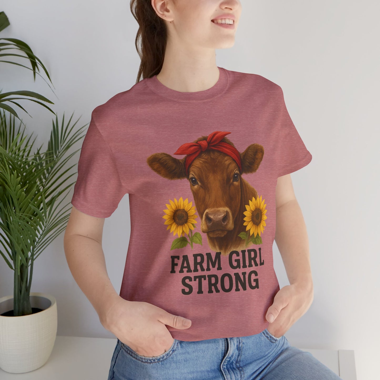 Farm Girl Strong Tee