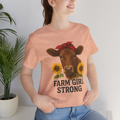 Farm Girl Strong Tee