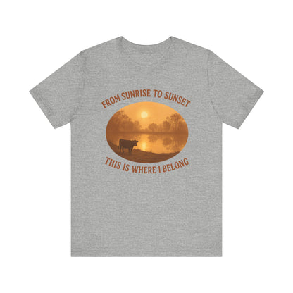 From Sunrise to Sunset Tee