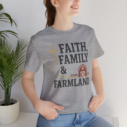 Faith Family Farmland Tee