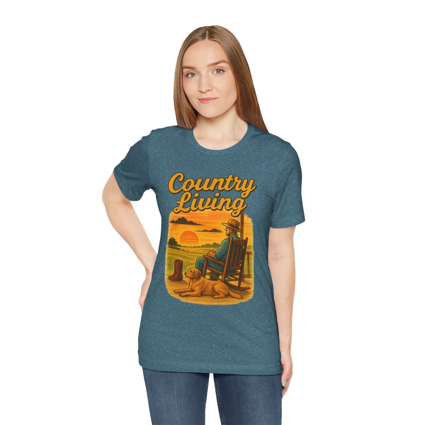Country Living (Front Porch) Tee