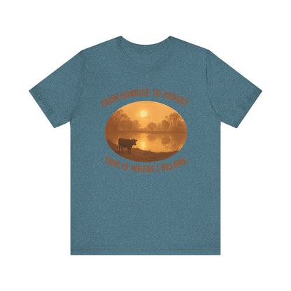 From Sunrise to Sunset Tee