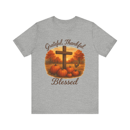 Grateful, Thankful, Blessed Fall Tee