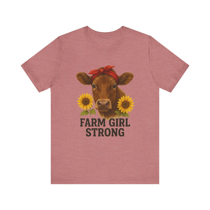 Farm Girl Strong Tee