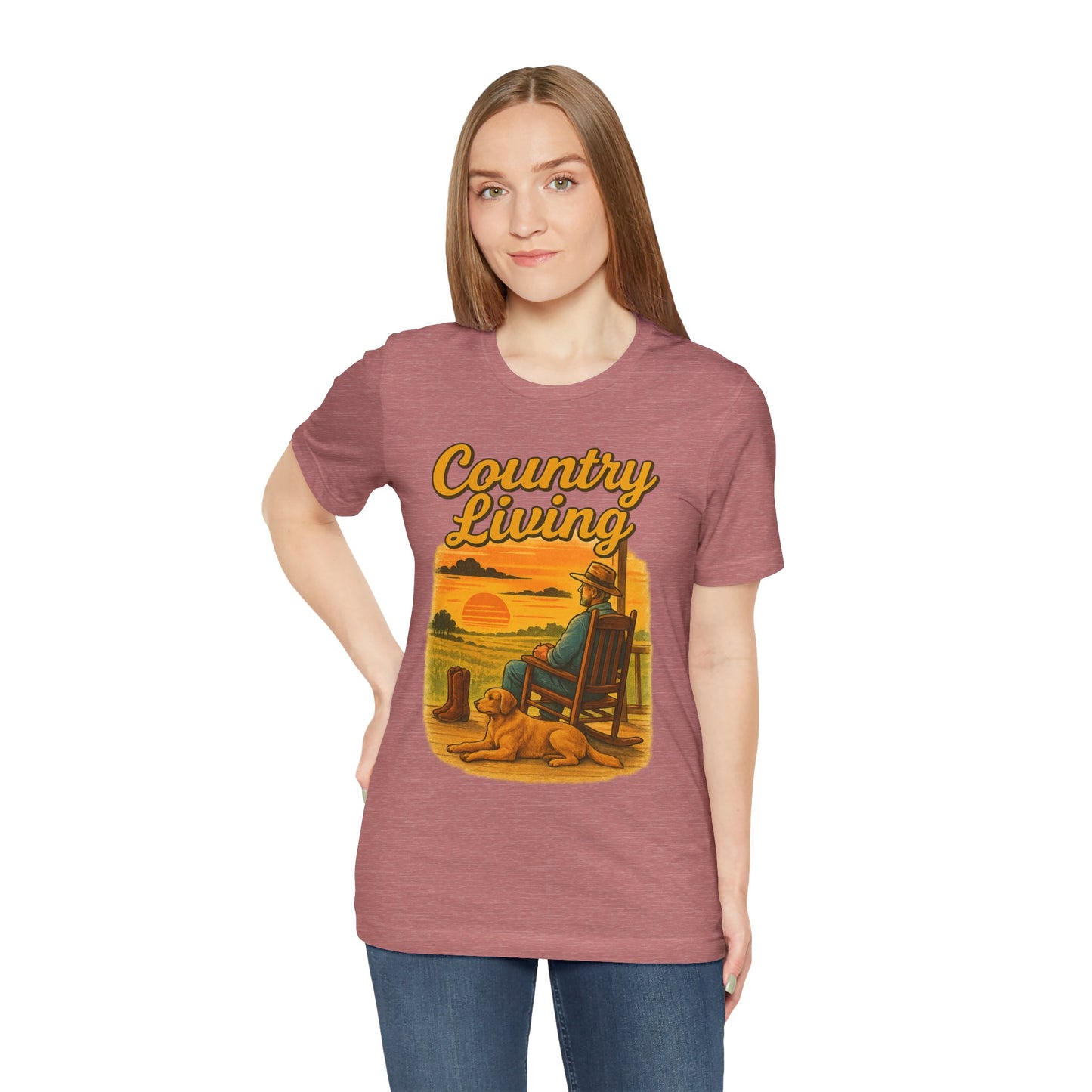 Country Living (Front Porch) Tee