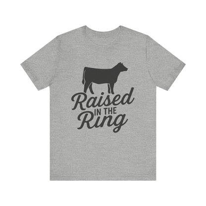 Raised in the Ring Cow Tee