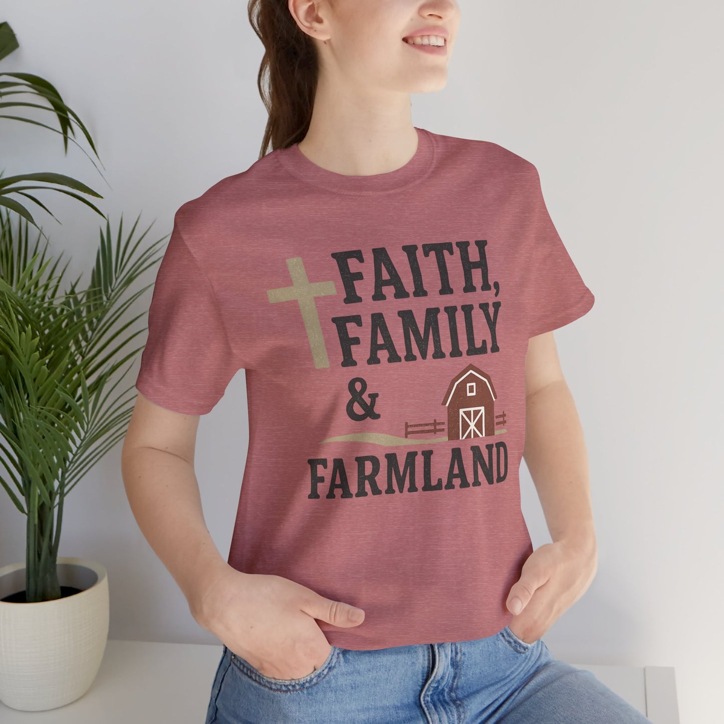 Faith Family Farmland Tee