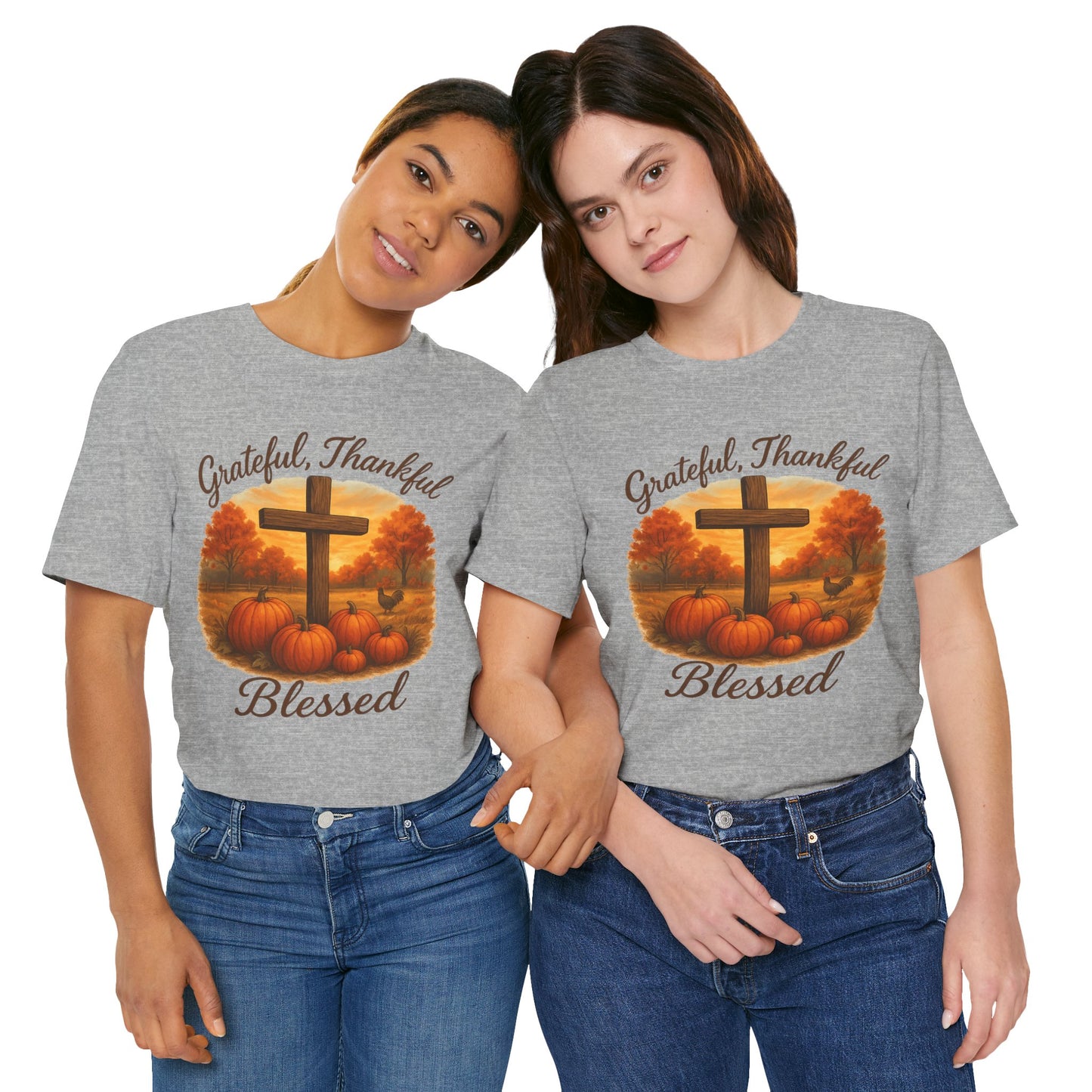 Grateful, Thankful, Blessed Fall Tee