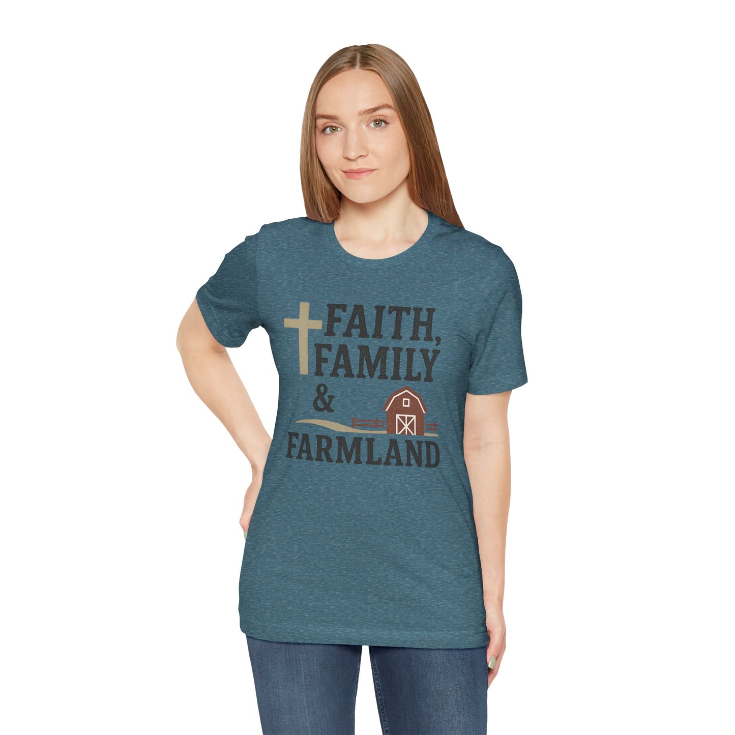 Faith Family Farmland Tee