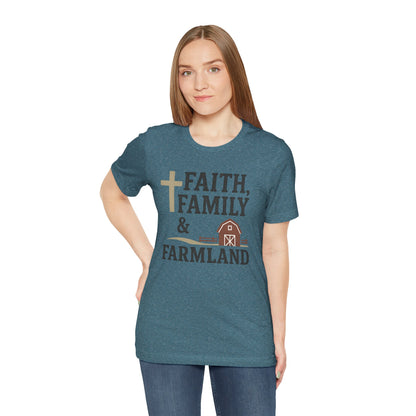 Faith Family Farmland Tee
