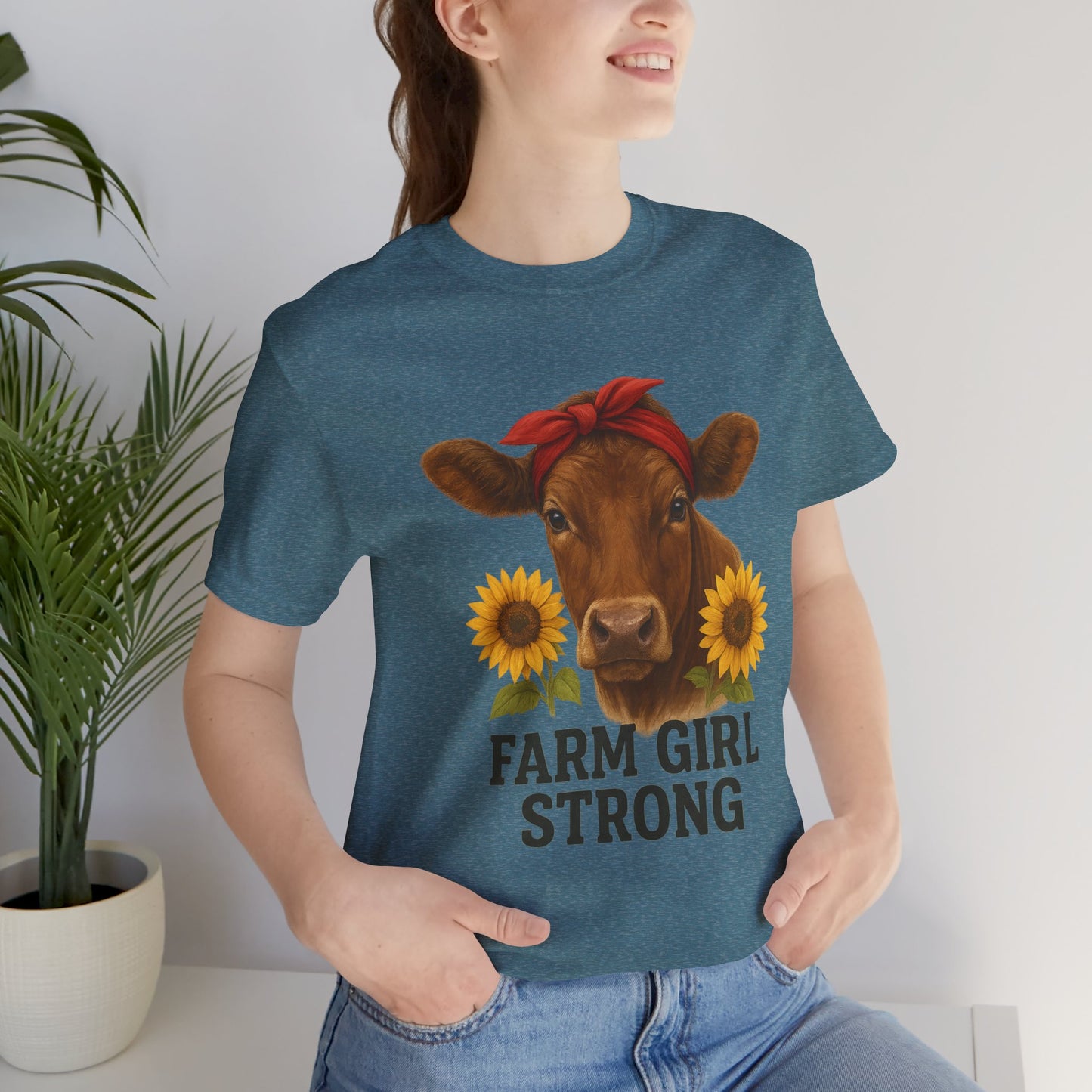 Farm Girl Strong Tee