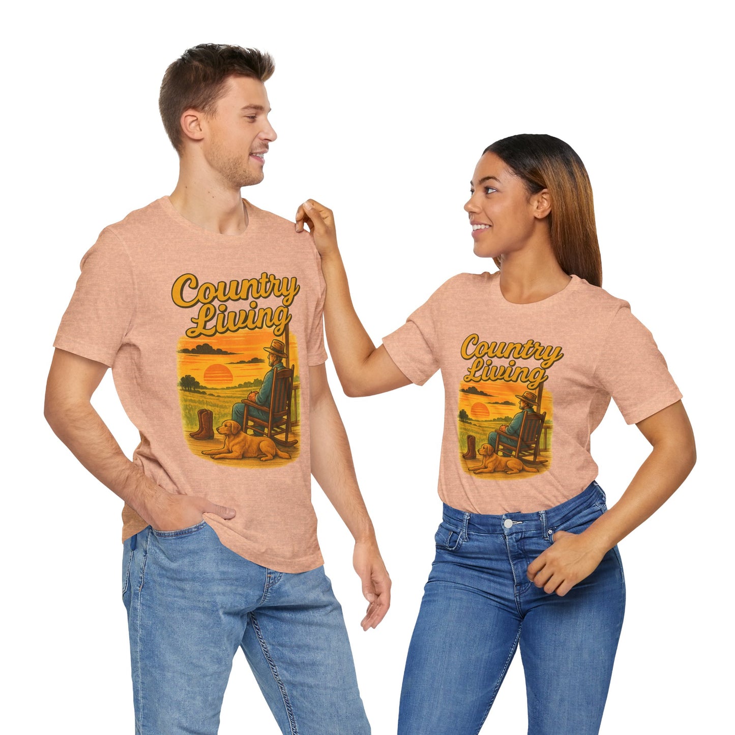 Country Living (Front Porch) Tee