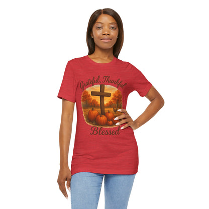 Grateful, Thankful, Blessed Fall Tee
