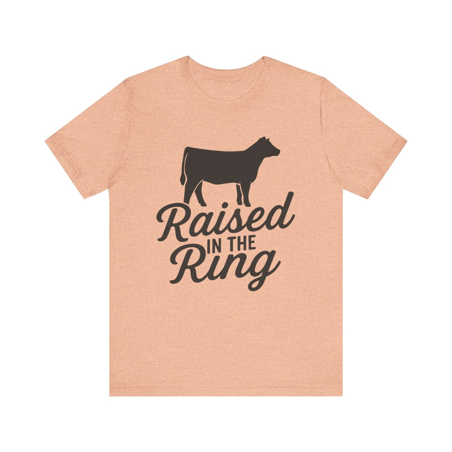 Raised in the Ring Cow Tee