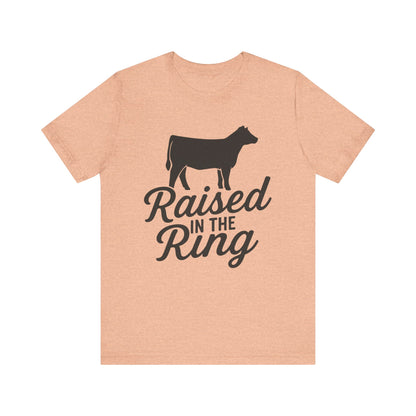 Raised in the Ring Cow Tee