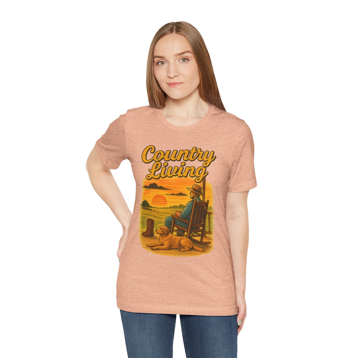 Country Living (Front Porch) Tee