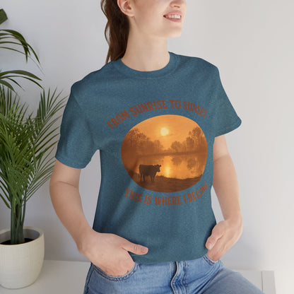 From Sunrise to Sunset Tee