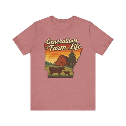 Generations of Farm Life (Arkansas) Tee