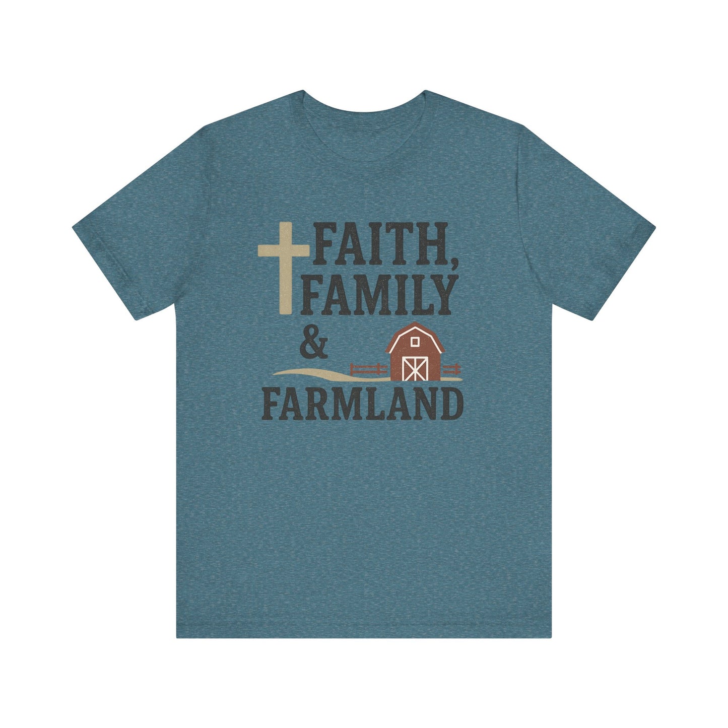 Faith Family Farmland Tee