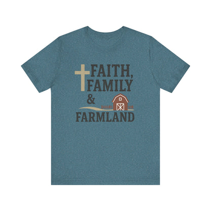 Faith Family Farmland Tee