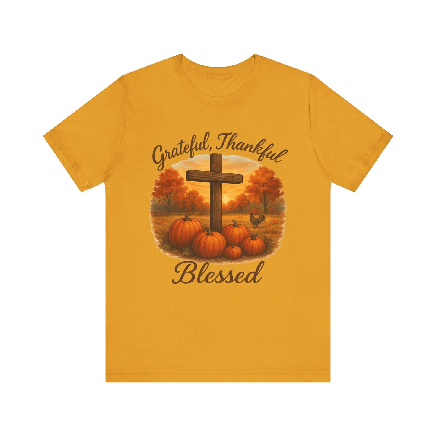 Grateful, Thankful, Blessed Fall Tee