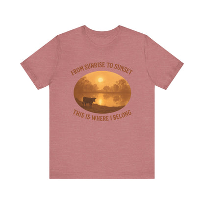 From Sunrise to Sunset Tee