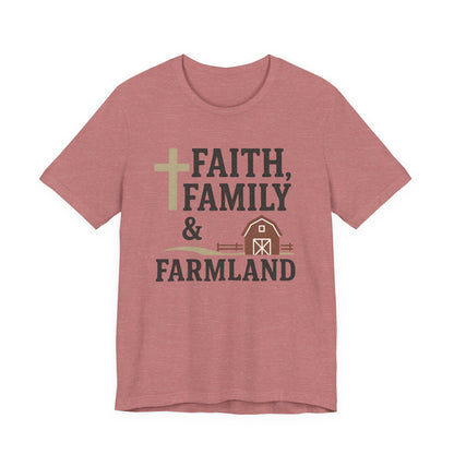 Faith Family Farmland Tee